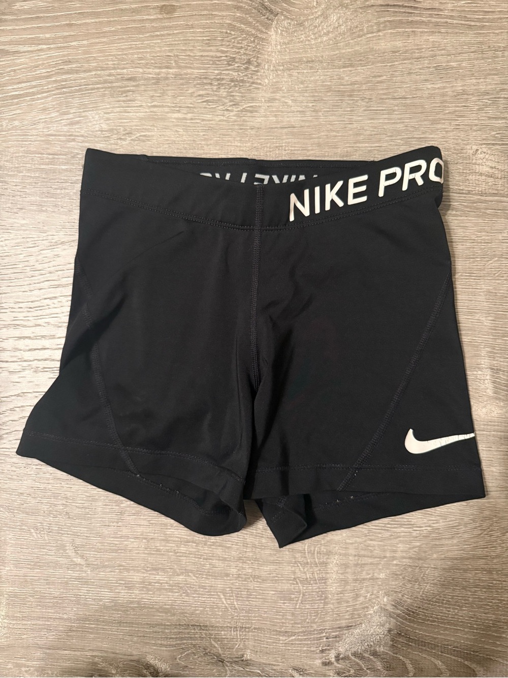 Nike Black Pro Short-Length Training Bike Shorts